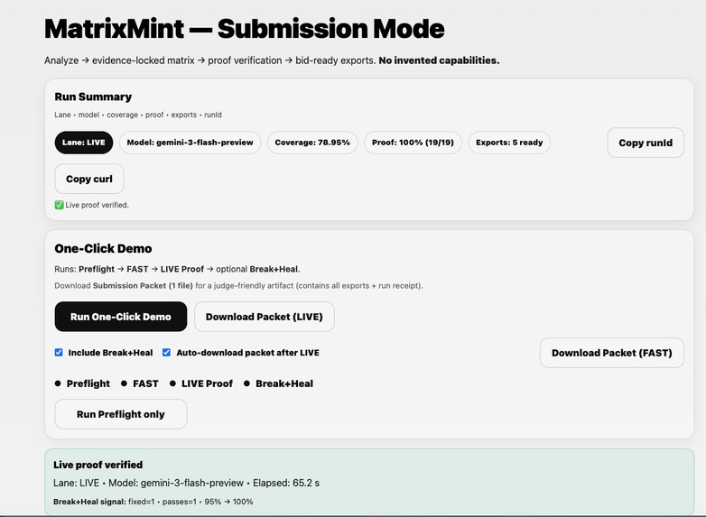 MatrixMint – screenshot 2