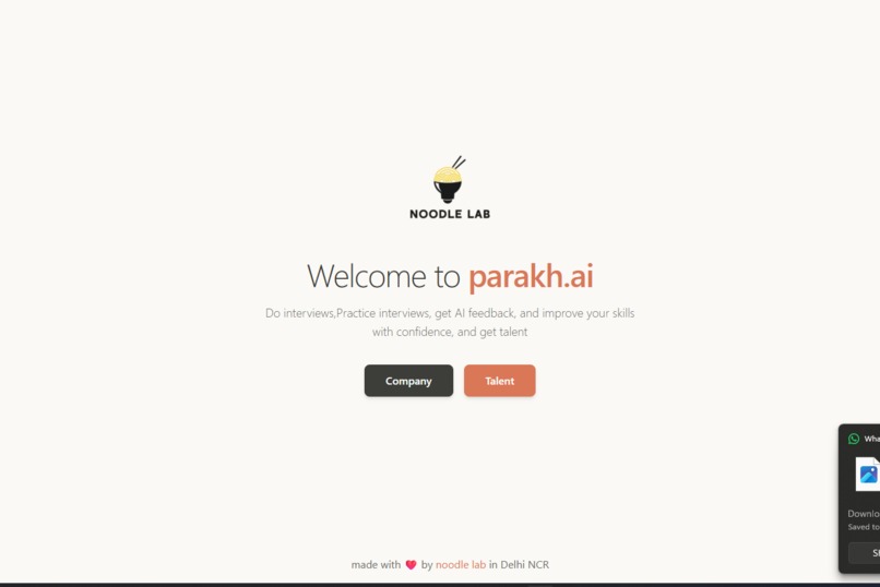 Parakh AI – screenshot 2