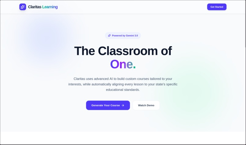 Claritas Learning – screenshot 1