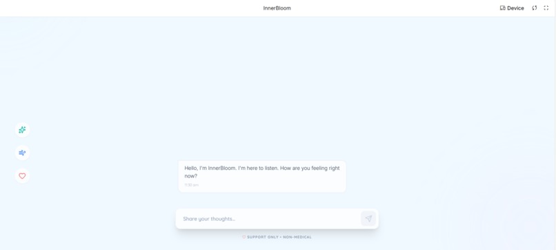 innerBloom – screenshot 1