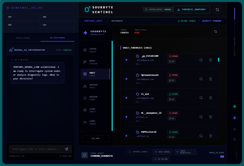SourByte AI Sentinel  – screenshot 1
