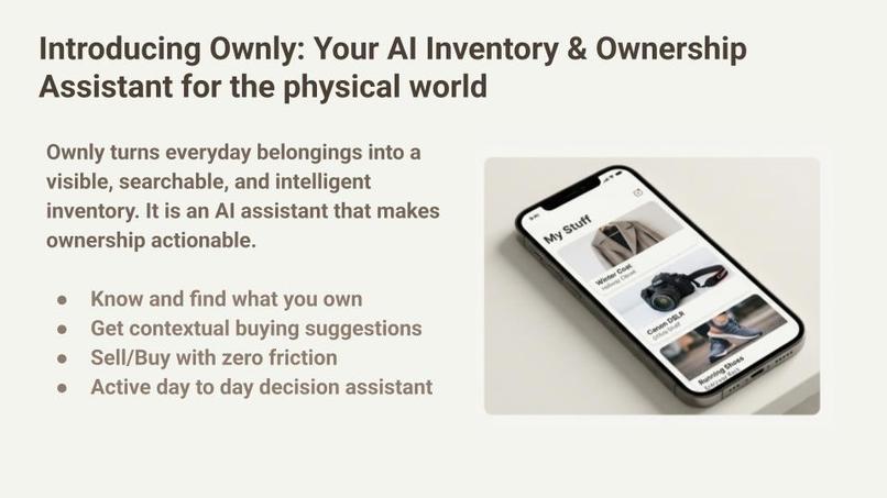 Ownly--Your AI Inventory & Ownership Assistant – screenshot 4