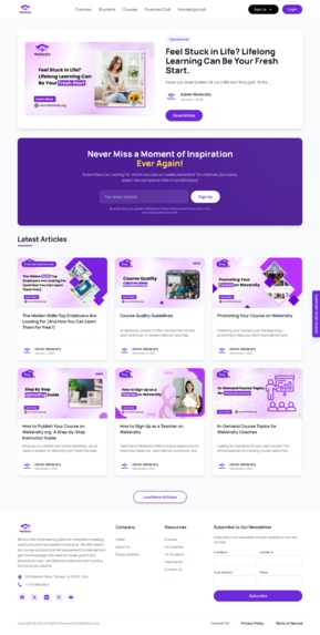 WeVersity (Learn to Earn Platform) – screenshot 6