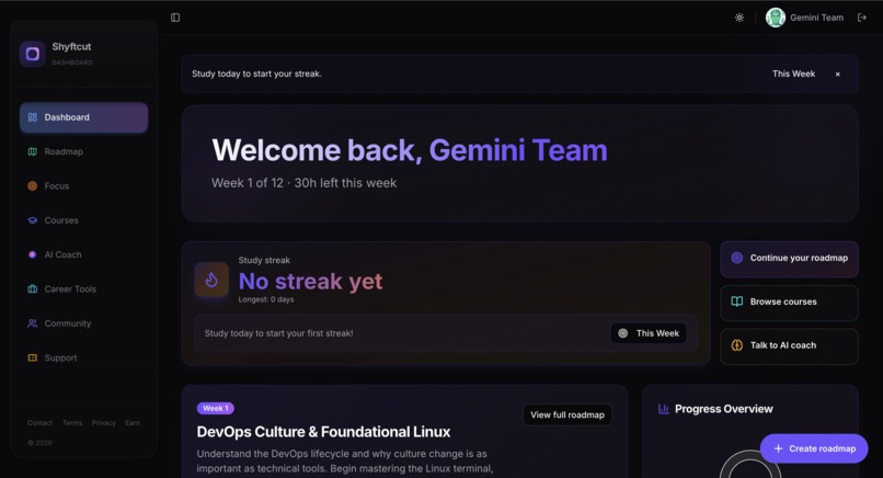 Shyftcut | Your 90-second career shift, powered by Gemini 3 – screenshot 4