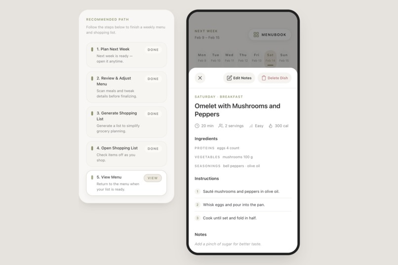   OMenu — Planning, Shopping, Cooking for Every Family – screenshot 5