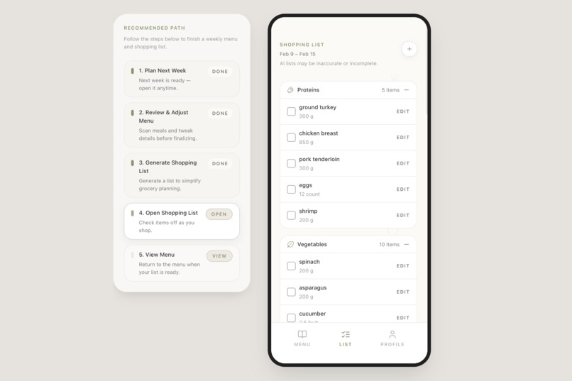   OMenu — Planning, Shopping, Cooking for Every Family – screenshot 7