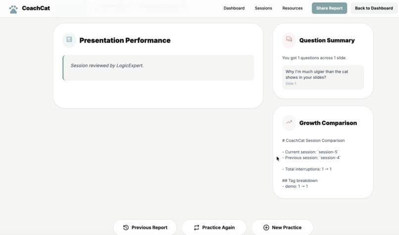 CoachCat AI – screenshot 2
