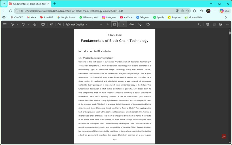 Ai Course Creator – screenshot 5
