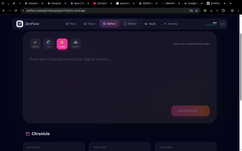 Zenflow – screenshot 2