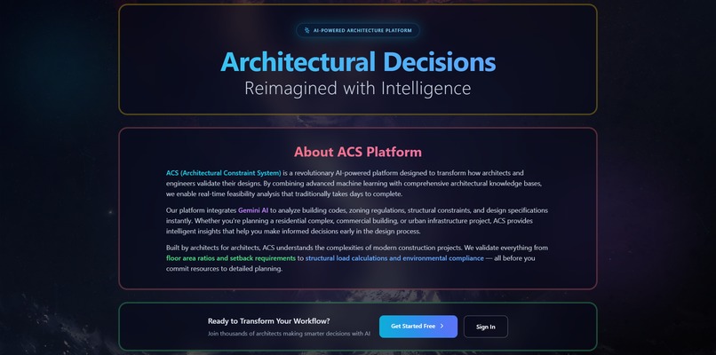 Architectural Constraint Solver – screenshot 1