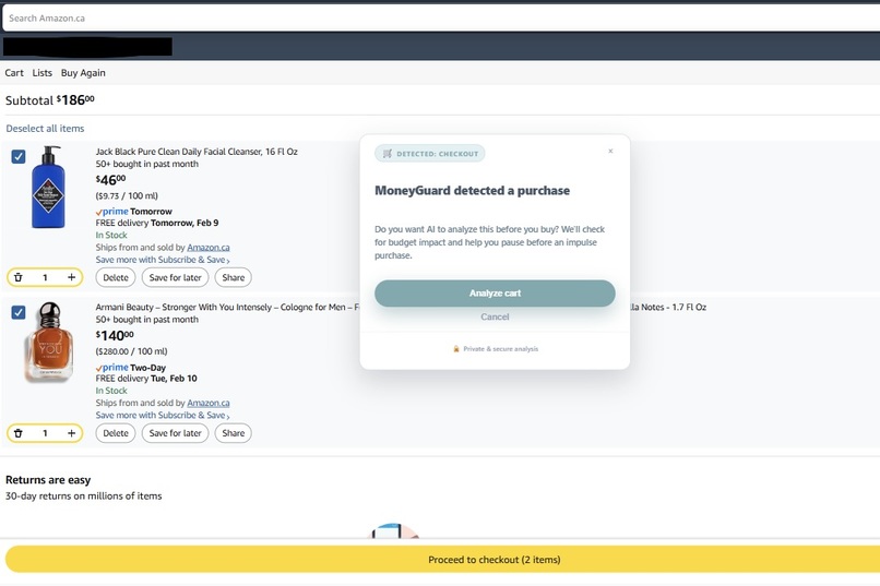 MoneyGuard – screenshot 2