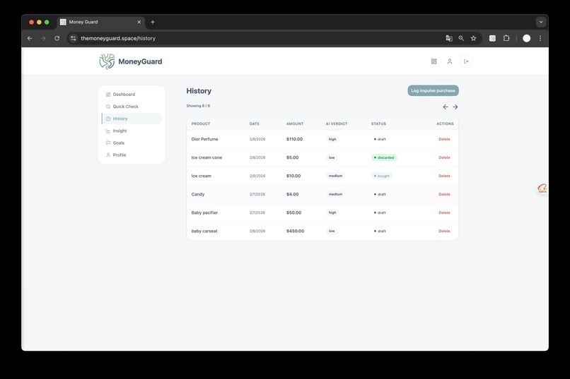 MoneyGuard – screenshot 6