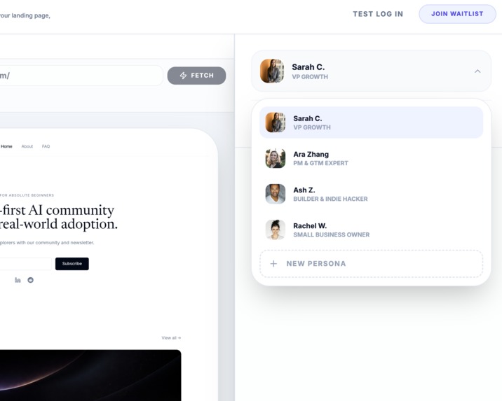 Landing Page Judge – screenshot 2