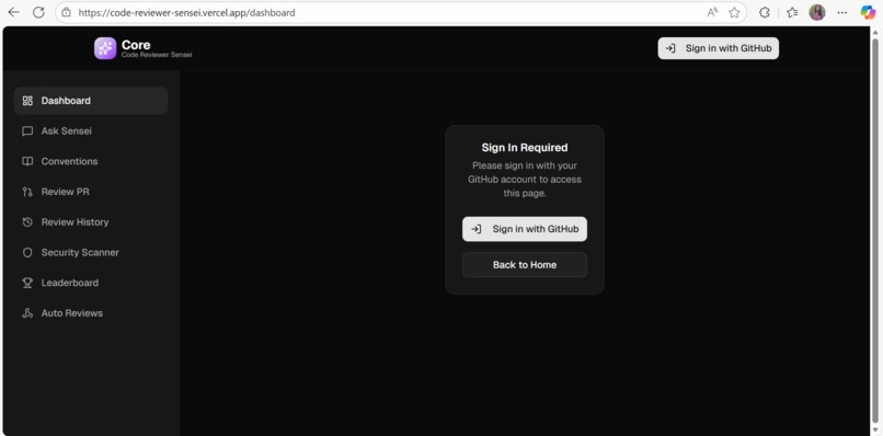 CoRe | COde REviewer sensei – screenshot 3