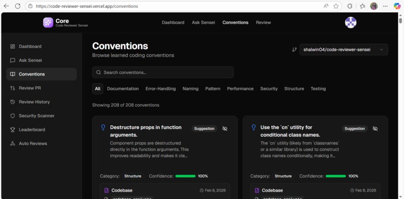 CoRe | COde REviewer sensei – screenshot 10