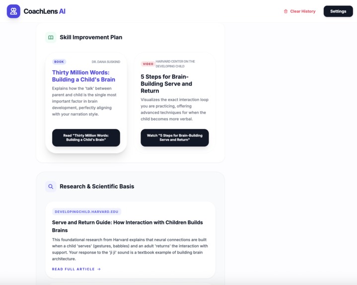 CoachLens AI – screenshot 3