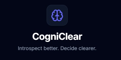 CogniClear -Introspecting Better Since Clarity Matter – screenshot 1