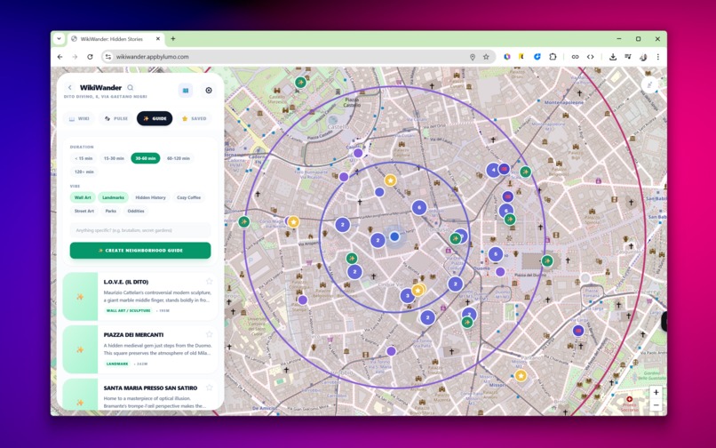Wiki Wander – screenshot 2