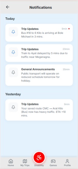 Accessible Transit and Climate Efficiency App – screenshot 15