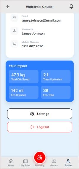 Accessible Transit and Climate Efficiency App – screenshot 17