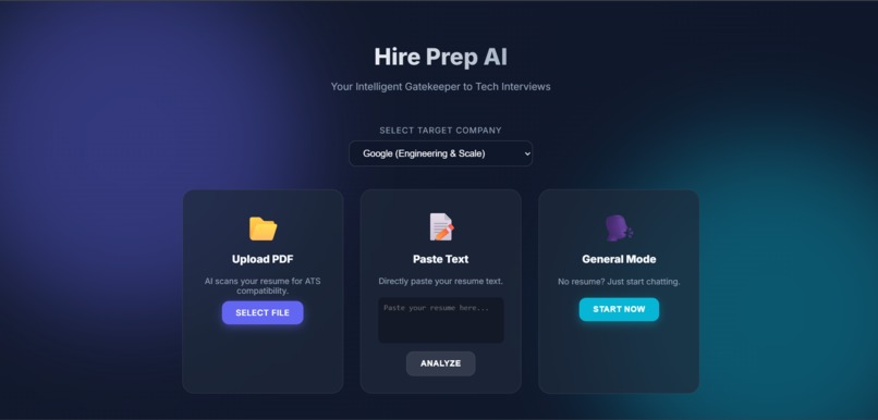 HirePrep AI – screenshot 1