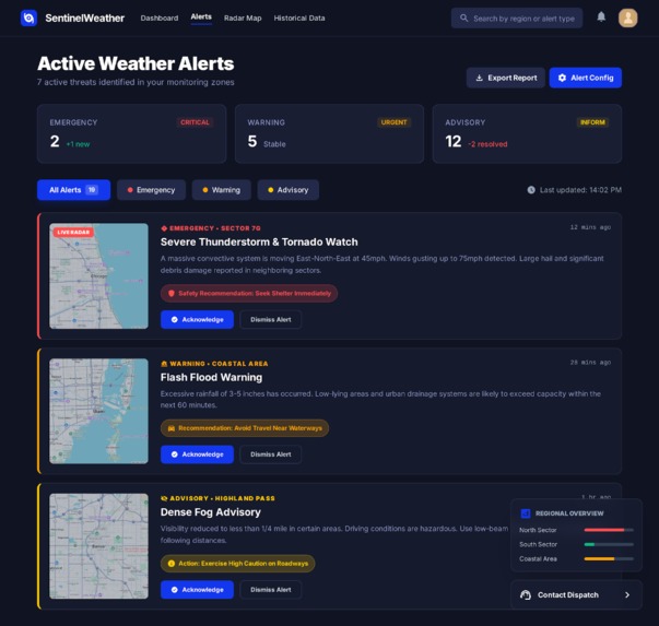 Sentinel Weather – screenshot 4