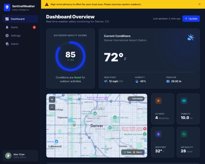 Sentinel Weather – screenshot 5