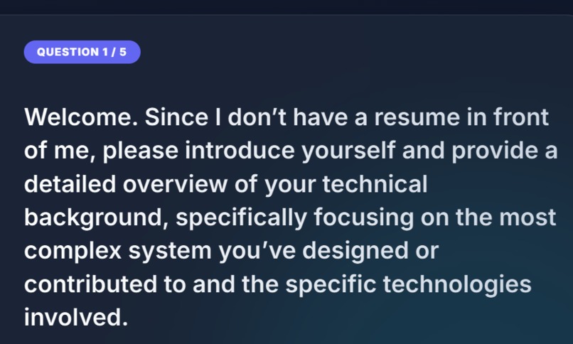 HirePrep AI – screenshot 2