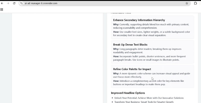 AI-Ad-manager  – screenshot 4
