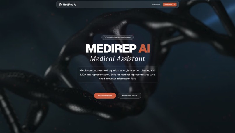 MediRep-AI – screenshot 1