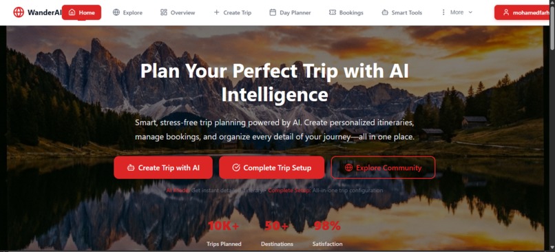 Wander AI – screenshot 1