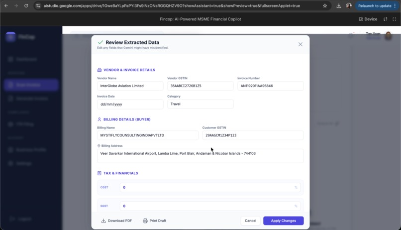 FinCop – screenshot 2