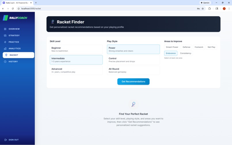 RallyCoach – screenshot 6