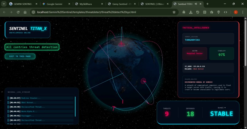 Gemini Sentinel v3.0 – screenshot 5