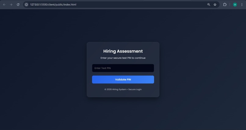 AIDetect Exam Platform – screenshot 1