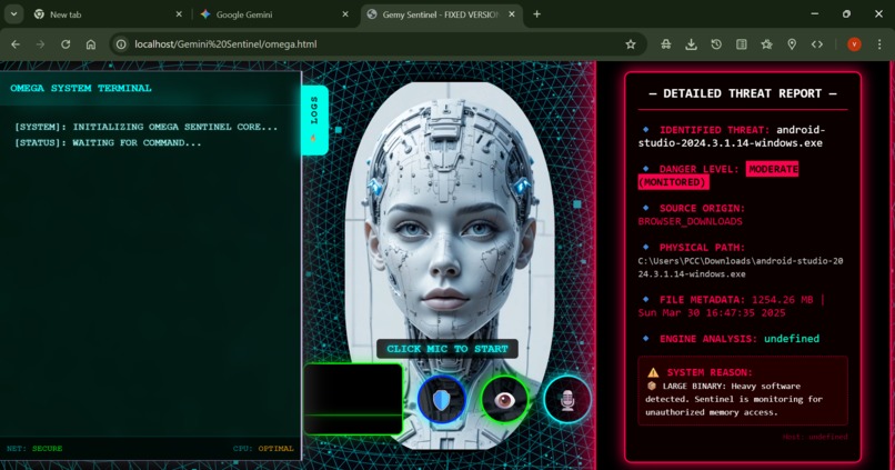 Gemini Sentinel v3.0 – screenshot 8