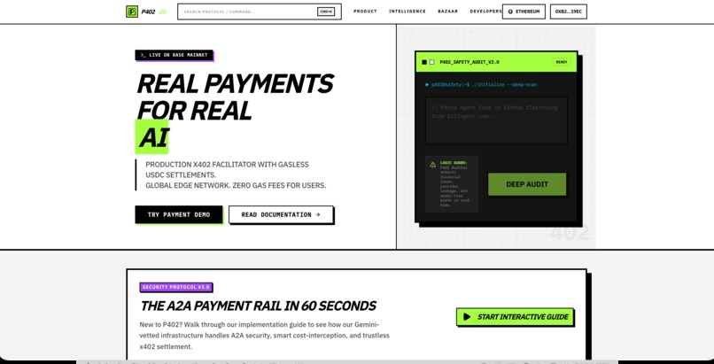 P402.io – screenshot 2