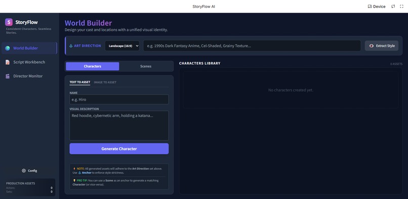 StoryFlowAI - Create Consistent Animated Series with Gemini – screenshot 4