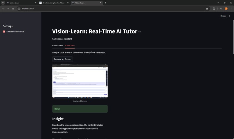 Vision-Learn: Real-Time AI Tutor – screenshot 4