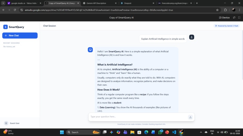 SmartQuery AI – screenshot 1