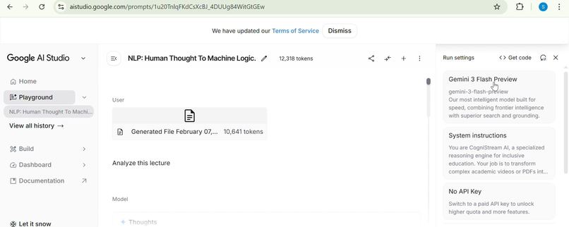 CogniStream AI – screenshot 1