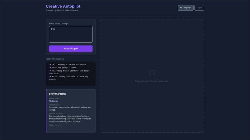 Creative Autopilot: AI Brand Studio – screenshot 1