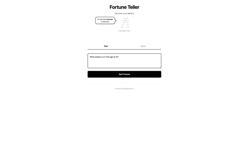 AI Mindful Fortune Teller – screenshot 1