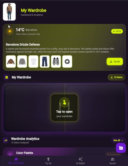 StAIlist – screenshot 2