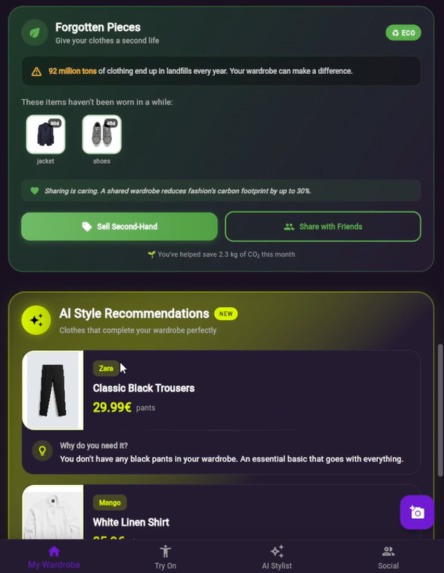 StAIlist – screenshot 5