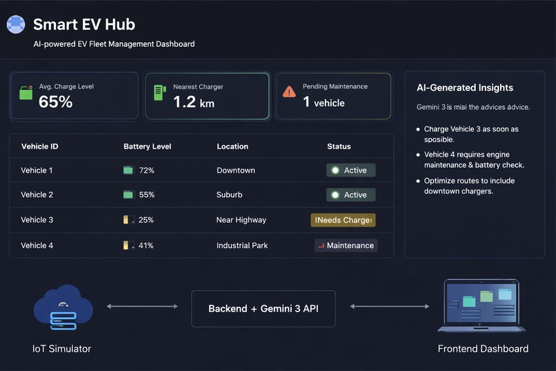 Smart EV Hub – screenshot 1
