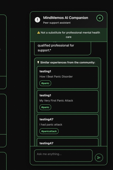MindMemos: Gesture & Voice-First Mental Health Journal – screenshot 5
