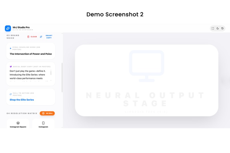  Mrj AI Studio Pro – screenshot 2