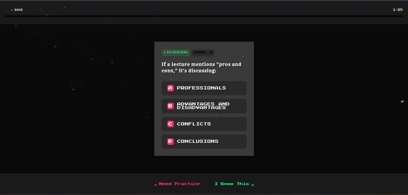 XLR8-PREP FOR IELTS – screenshot 1