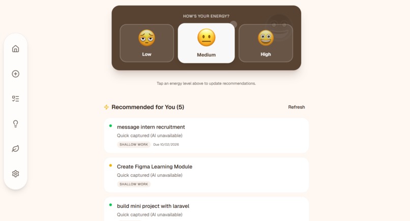 Awerlain - Execution First Productivity System – screenshot 6
